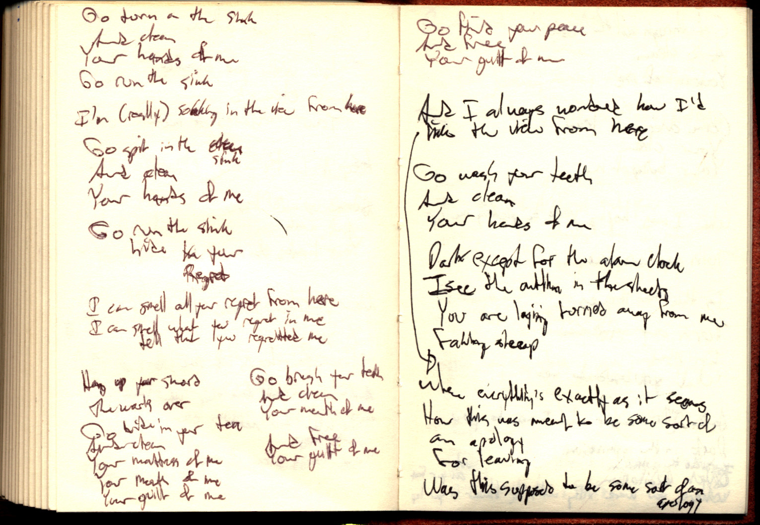 Nightlight Lyrics Sheet 8